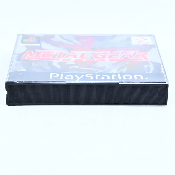 Metal Gear Solid - Sony Playstation 1 / PS1 Game + Manual - PAL - MINT DISCS!