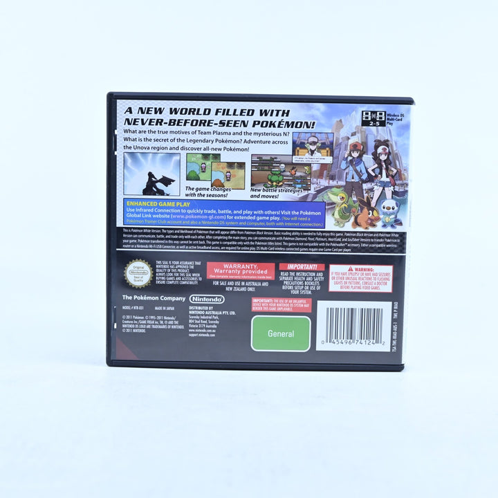 Pokemon White Version - Nintendo DS Game - PAL + Manual - FREE POST!