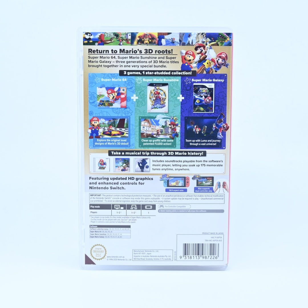 Super Mario 3D All Stars - Nintendo Switch Game - FREE POST