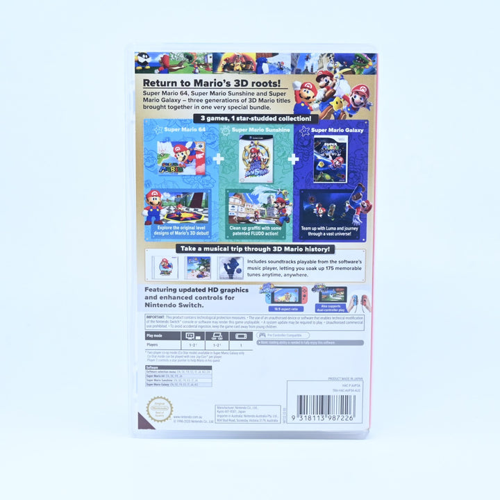 Super Mario 3D All Stars - Nintendo Switch Game - FREE POST