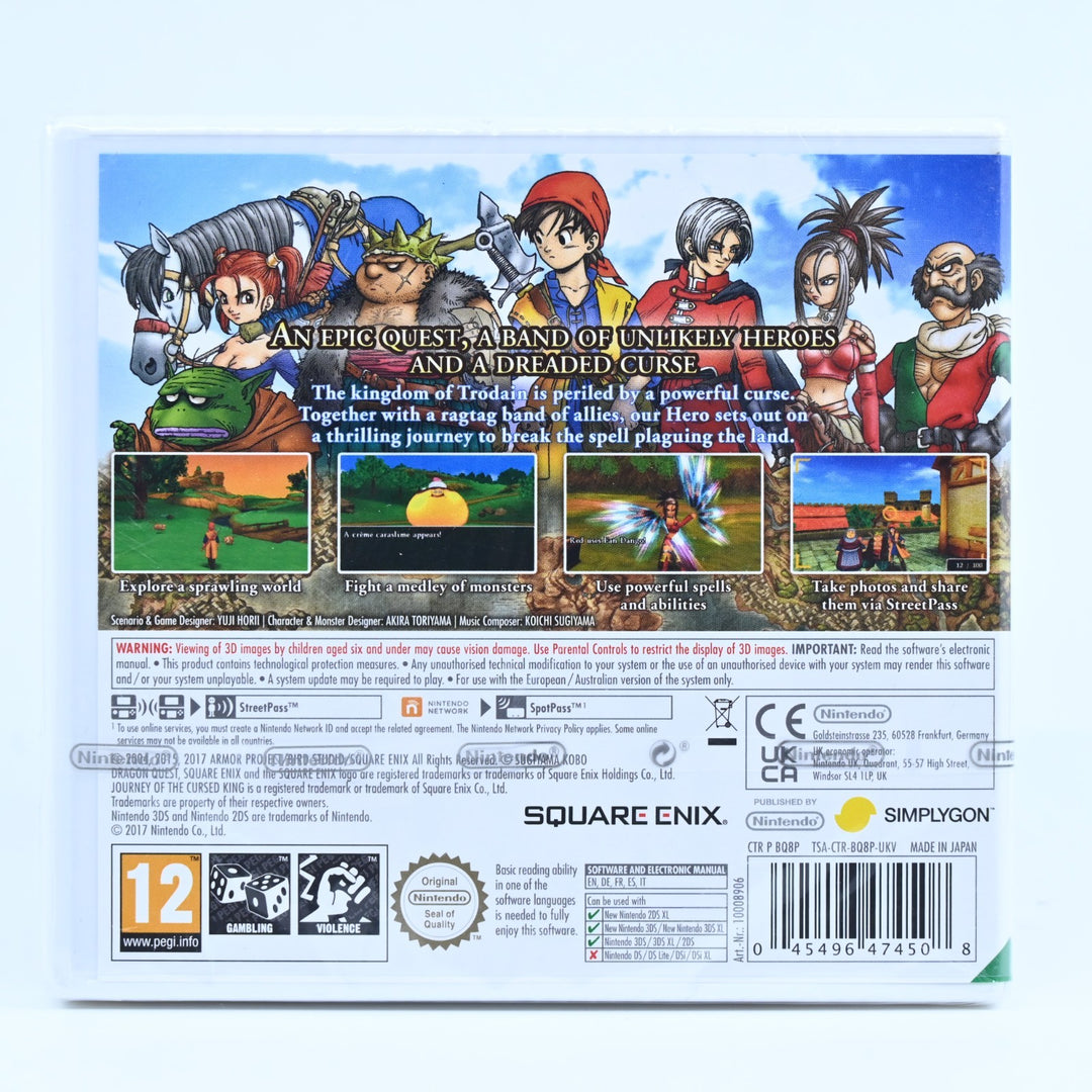 SEALED! Dragon Quest VIII: Journey of the Cursed King - Nintendo 3DS Game