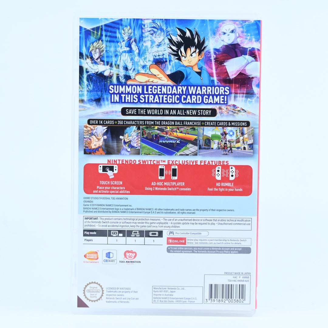 Super Dragon Ball Heroes World Mission - Nintendo Switch Game - FREE POST!