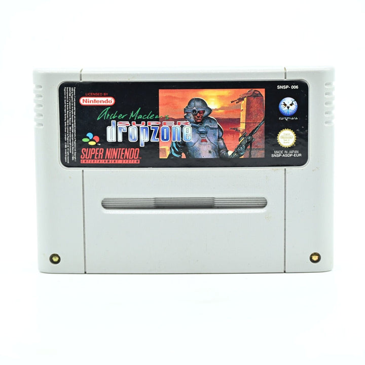 Archer Maclean's: Super Dropzone - Super Nintendo / SNES Game - PAL - FREE POST!