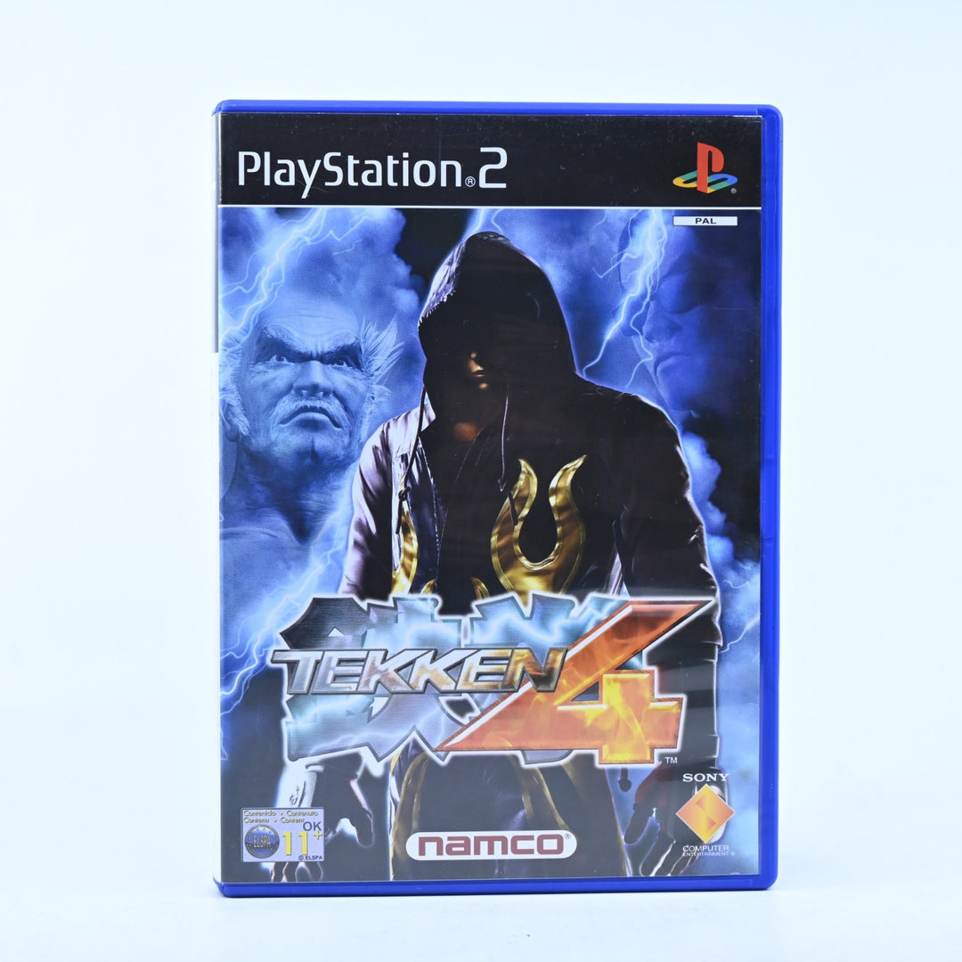Tekken 4 - Sony Playstation 2 / PS2 Game + Manual - PAL - MINT DISC!