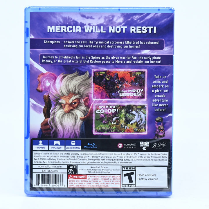 SEALED! Battle Axe - Sony Playstation 4 / PS4 Game - FREE POST!