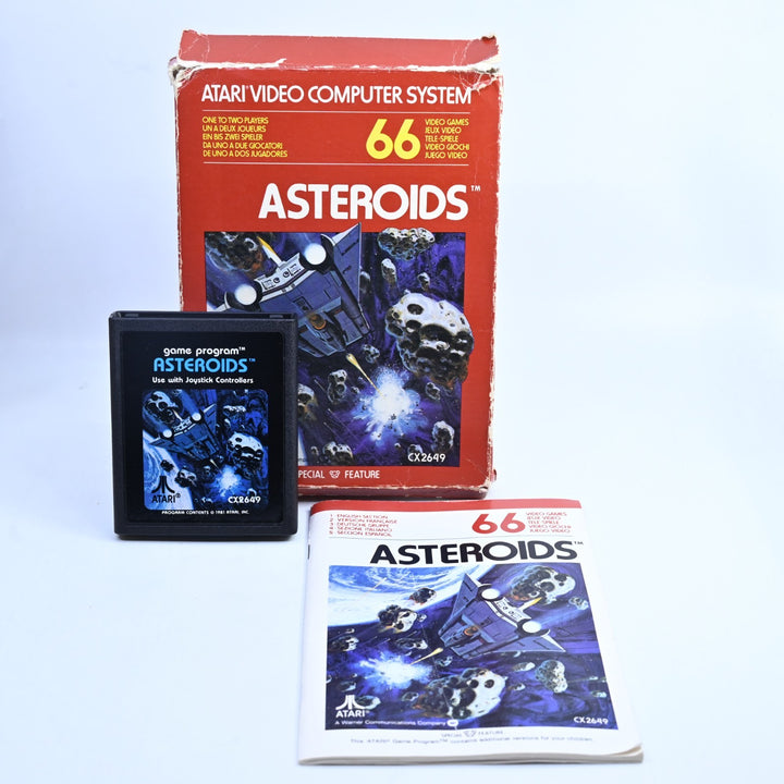 Asteroids - Atari 2600 Boxed Game - PAL - FREE POST!