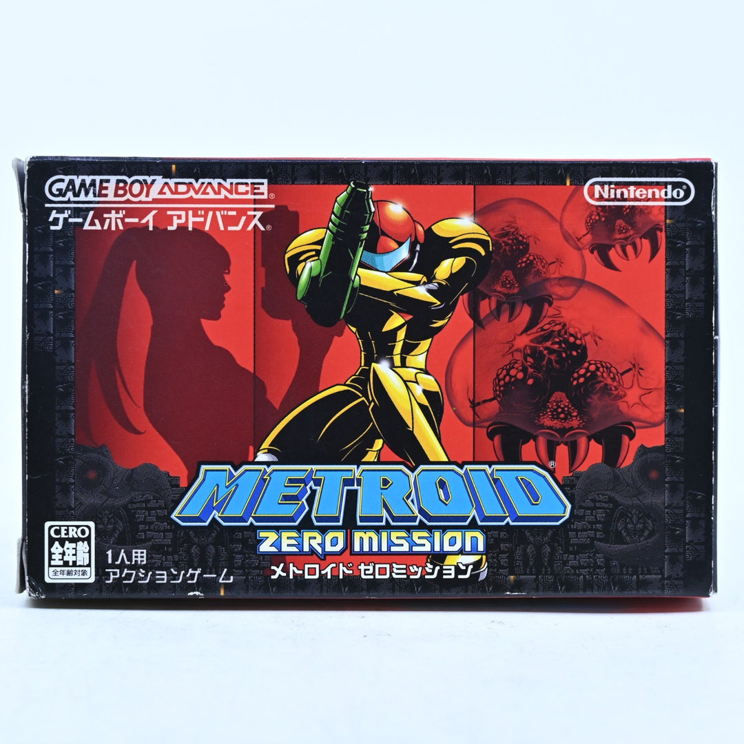 Metroid Zero Mission - Nintendo Gameboy Advance / GBA Boxed Game - NTSC-J
