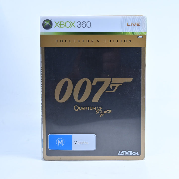 007: Quantum Of Solace - Collectors Edition - Xbox 360 Game + Manual - PAL