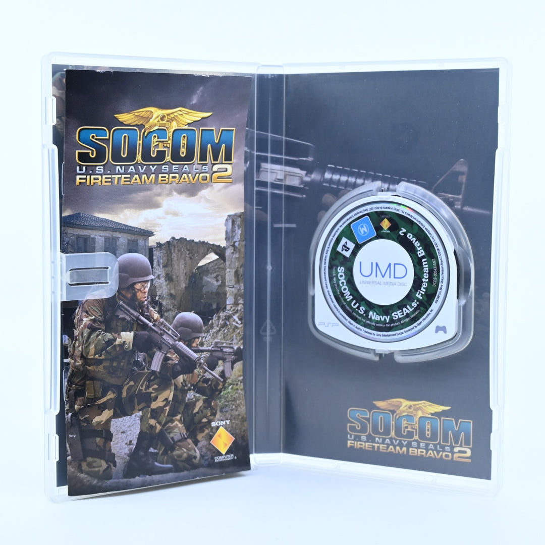 SOCOM U.S. Navy SEALs: Fireteam Bravo - Sony PSP Game - FREE POST!