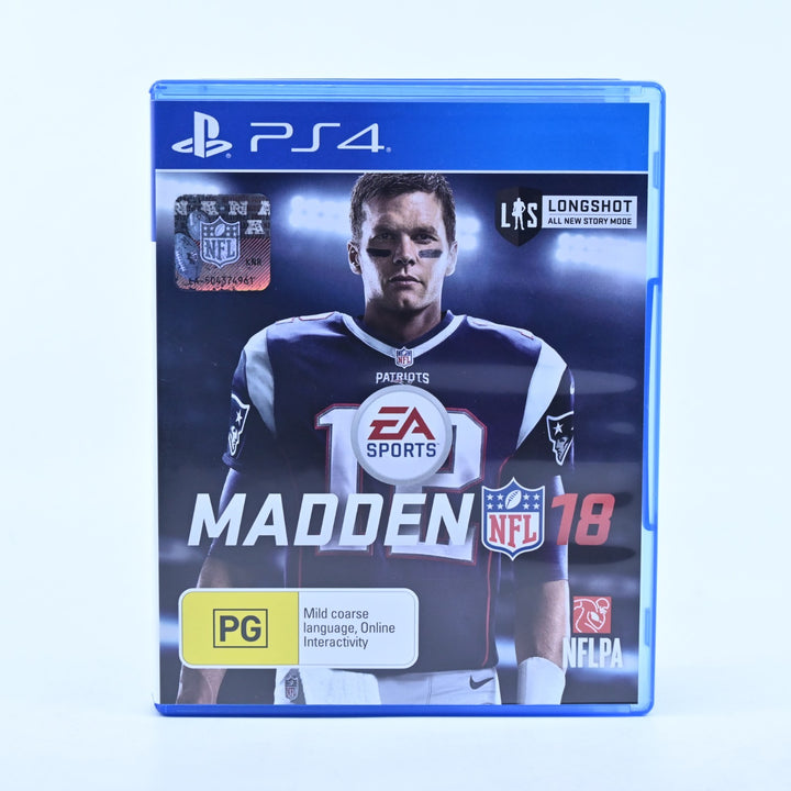 Madden NFL 18 - Sony Playstation 4 / PS4 Game - FREE POST!