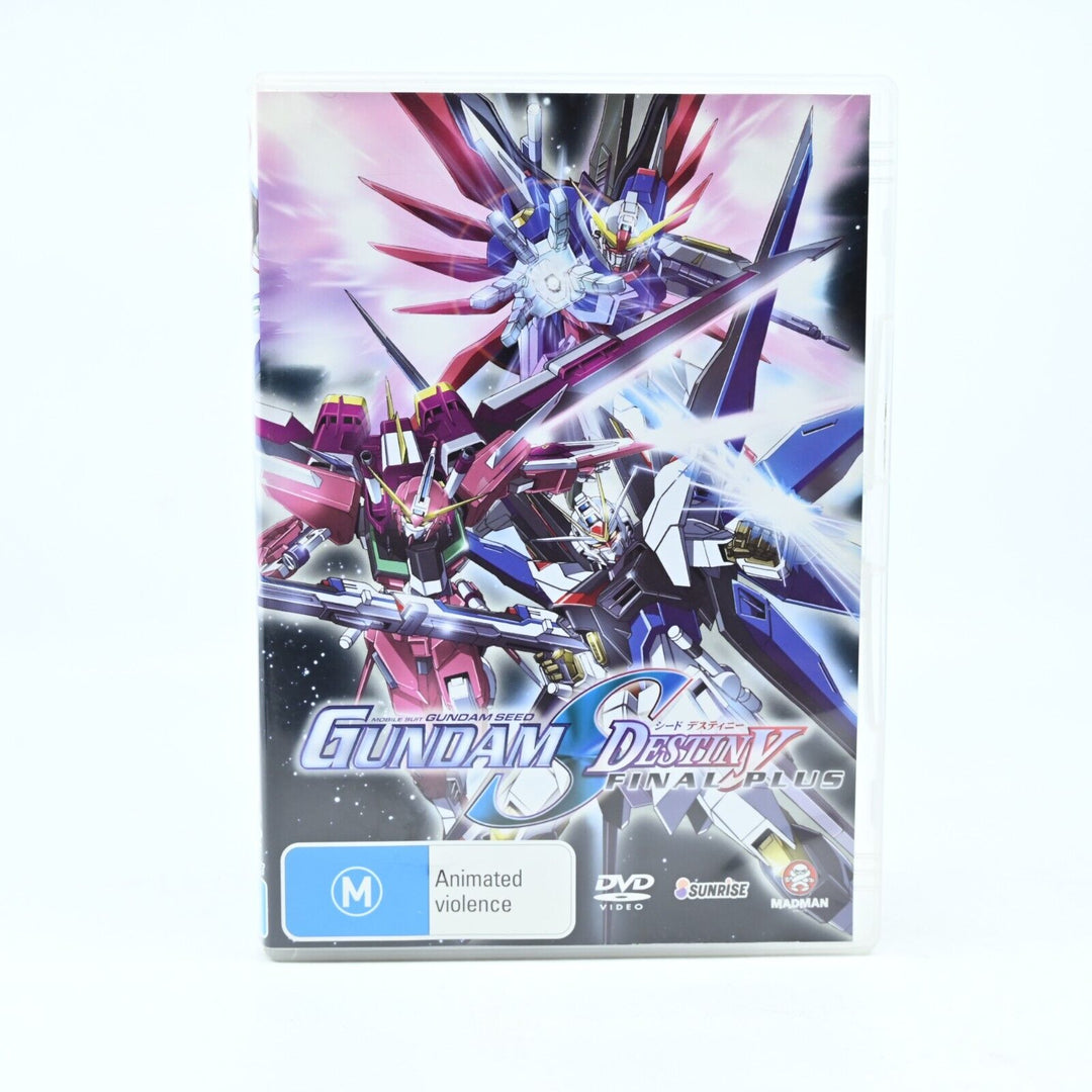 Gundam Seed Destiny: Final Plus - AUS PAL - Anime DVD - NEAR MINT DISCS!