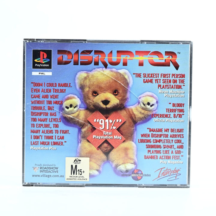 Distruptor - Sony Playstation 1 / PS1 Game + Manual - PAL - NEAR MINT DISC!