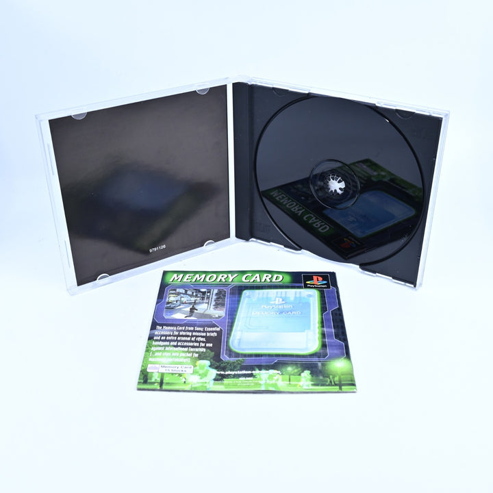 Syphon Filter - Sony Playstation 1 / PS1 Game + Manual - PAL - MINT DISC!