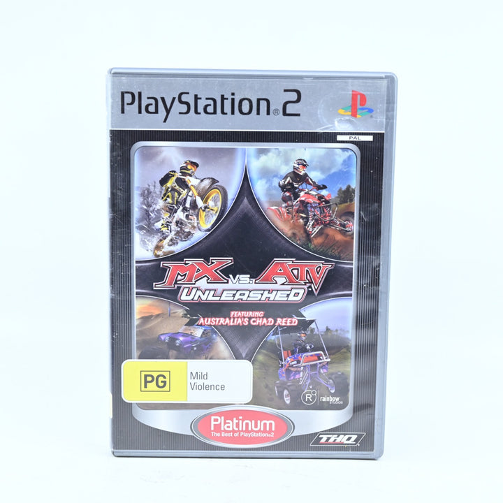 MX vs ATV: Unleashed - Sony Playstation 2 / PS2 Game - No Manual - PAL