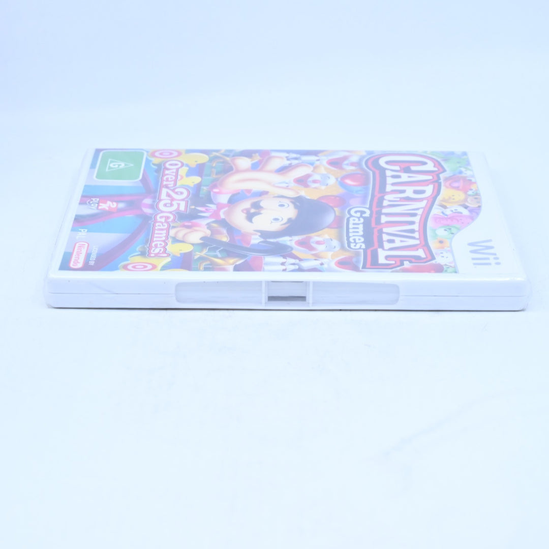 Carnival Games - SEALED! - Nintendo Wii Game + Manual - PAL - MINT DISC!