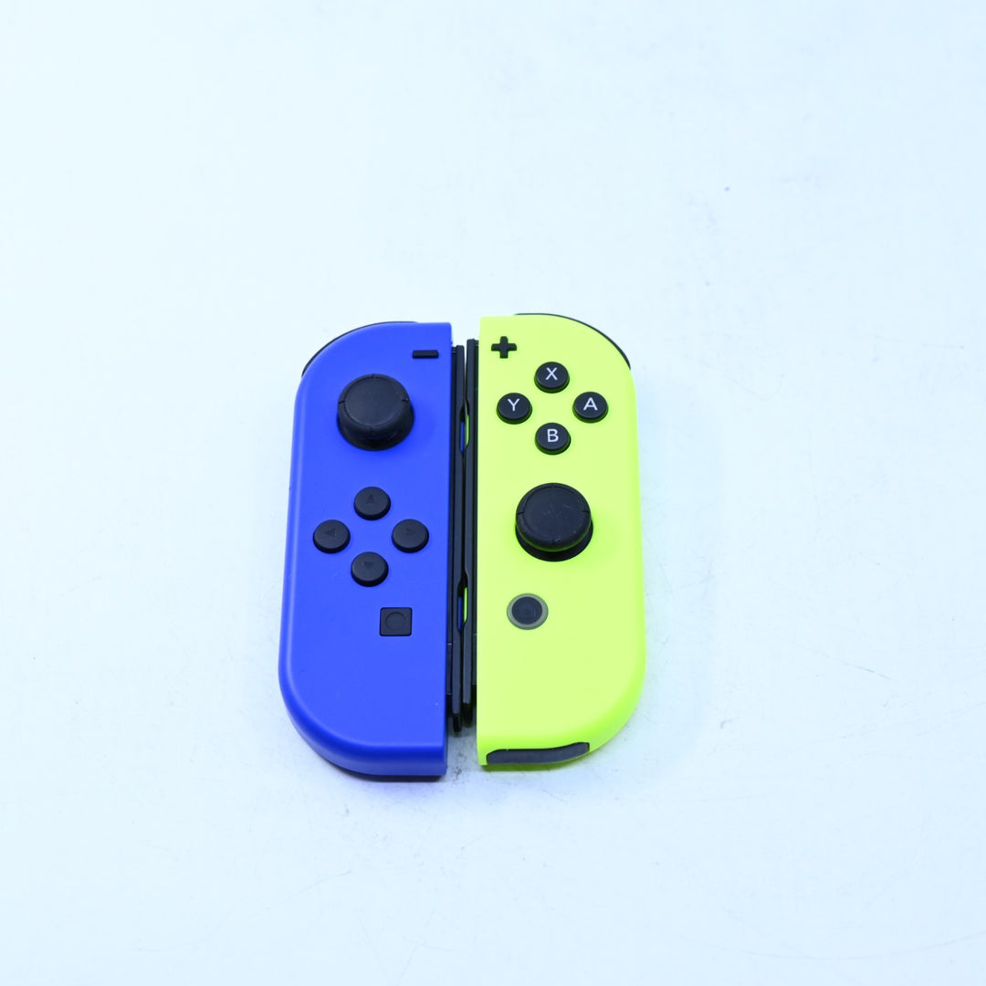 Blue / Neon Yellow - Boxed Joy-Con Controller Pair - Switch Accessory