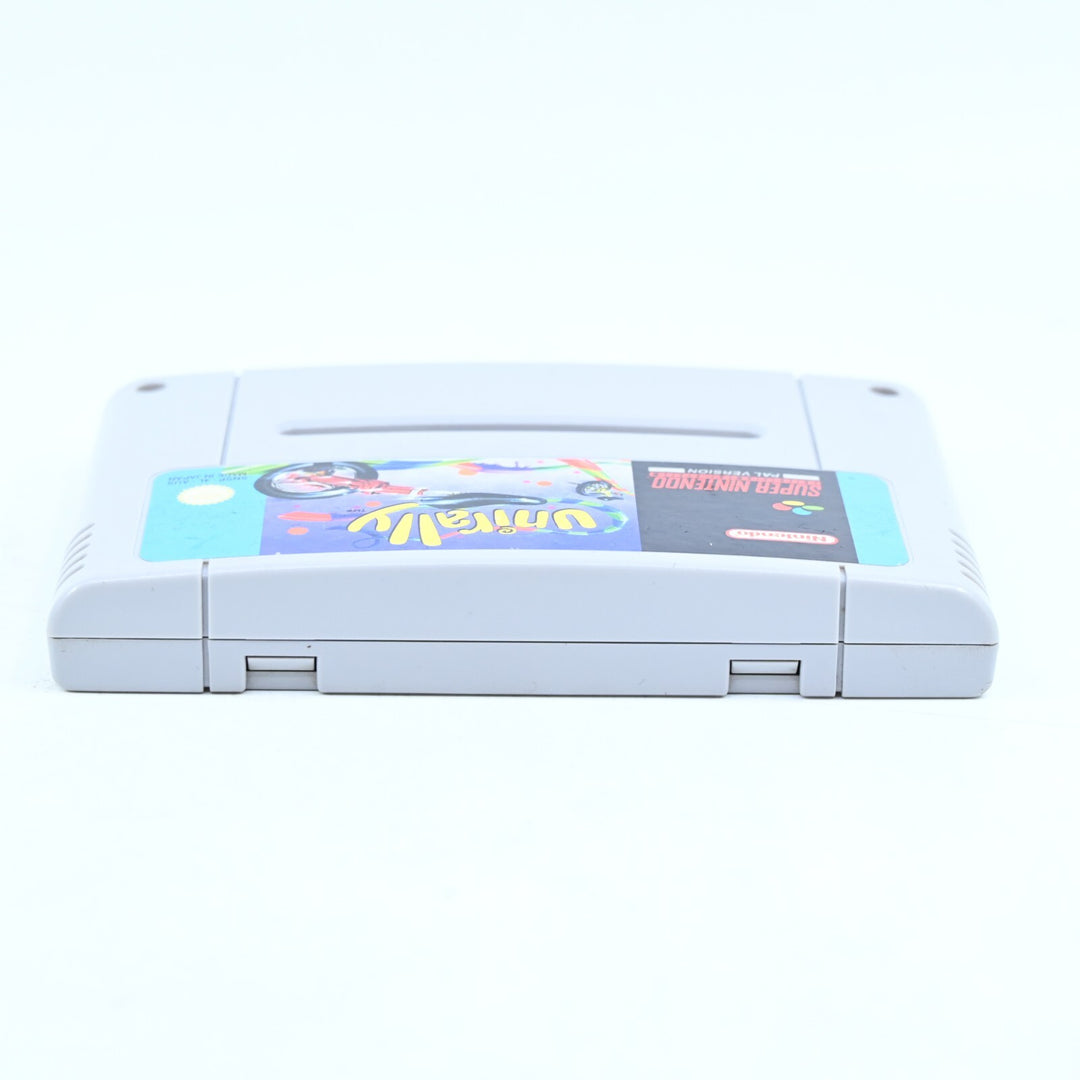 Unirally - Super Nintendo / SNES Game - PAL - FREE POST!