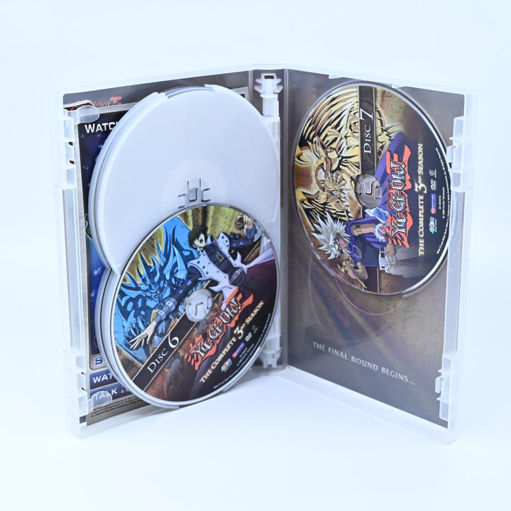 SIGNED! Veronica Taylor, Eric Stuart Yu-Gi-Oh! The Complete 3rd Season Region 1