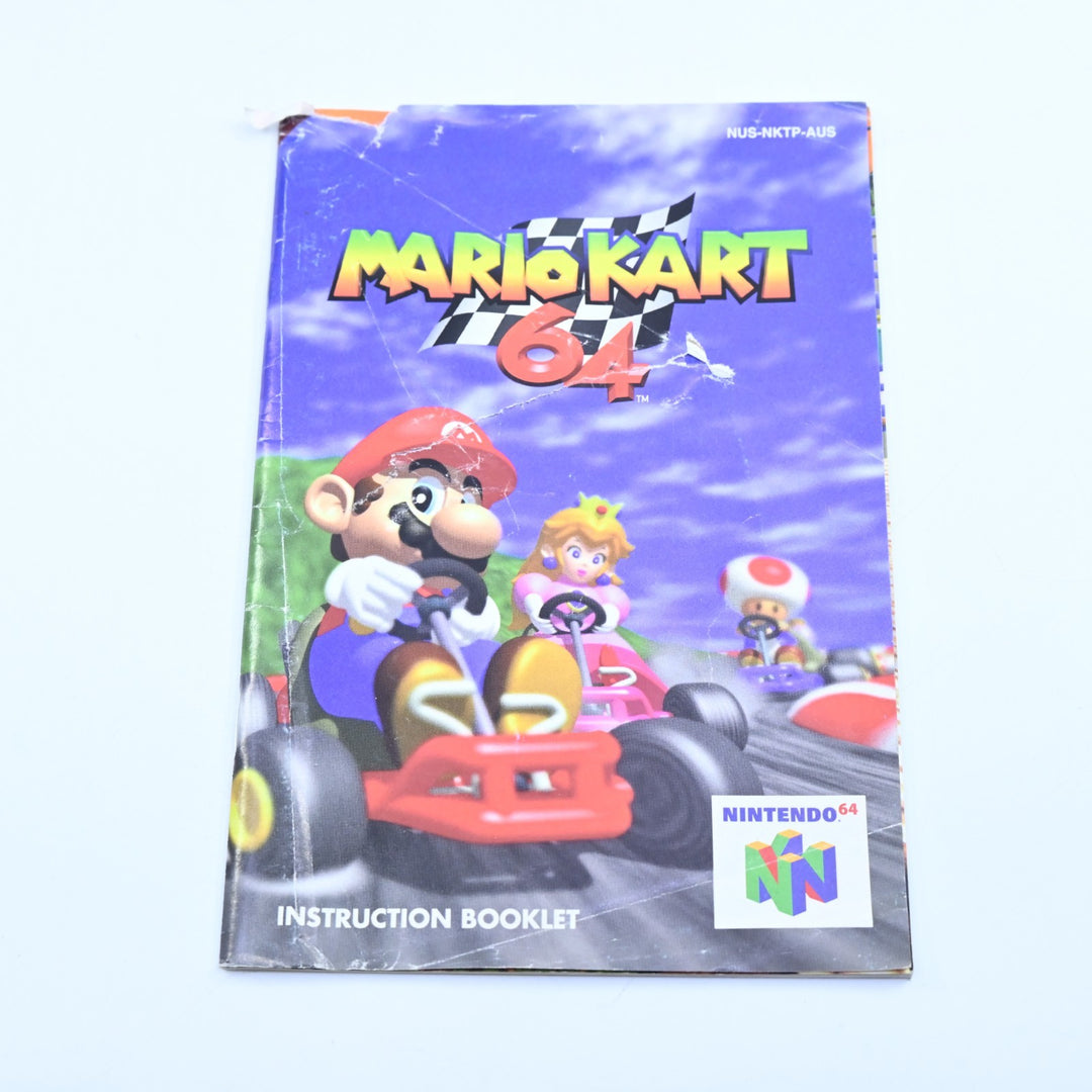 Mario Kart 64 - N64 / Nintendo 64 Boxed Game - PAL - FREE POST!