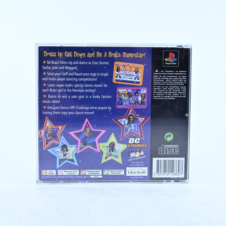 Bratz - Sony Playstation 1 / PS1 Game + Manual - PAL - MINT DISC!