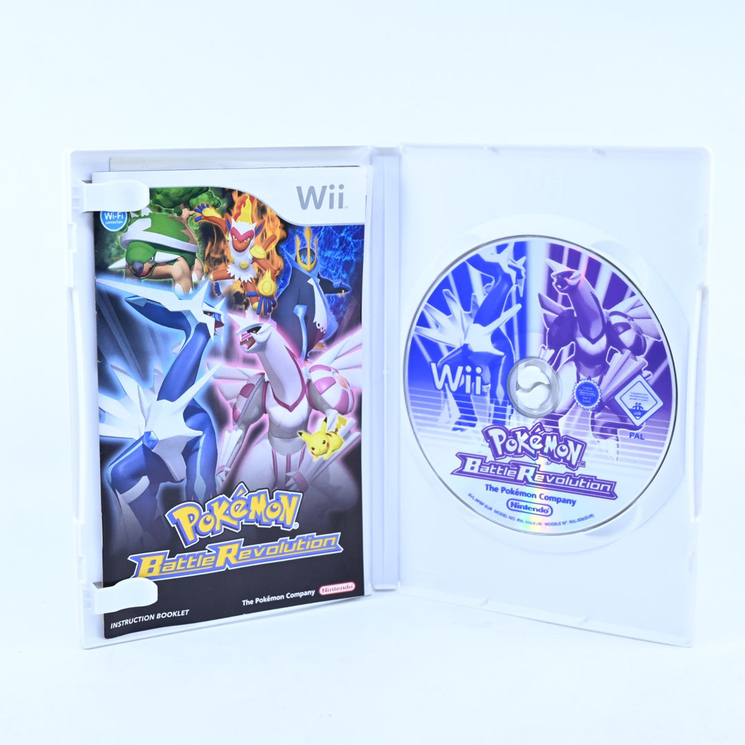Pokemon Battle Revolution - Nintendo Wii Game + Manual - PAL - MINT DISC!