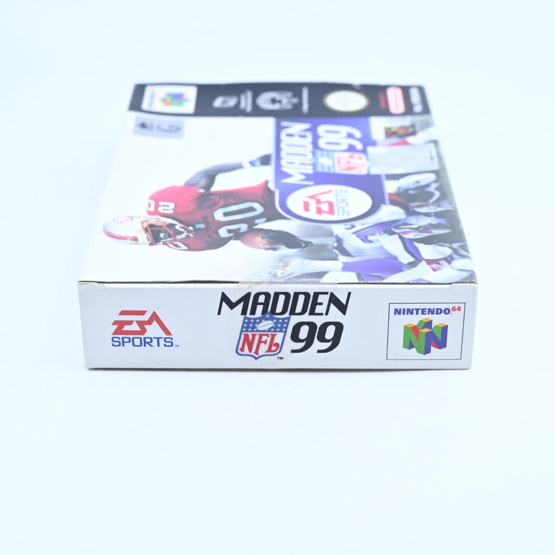 Madden NFL 99 - N64 / Nintendo 64 Boxed Game - PAL - FREE POST!