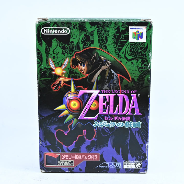 The Legend of Zelda: Majora's Mask Big Box - Nintendo 64 Boxed Game - NTSC-J