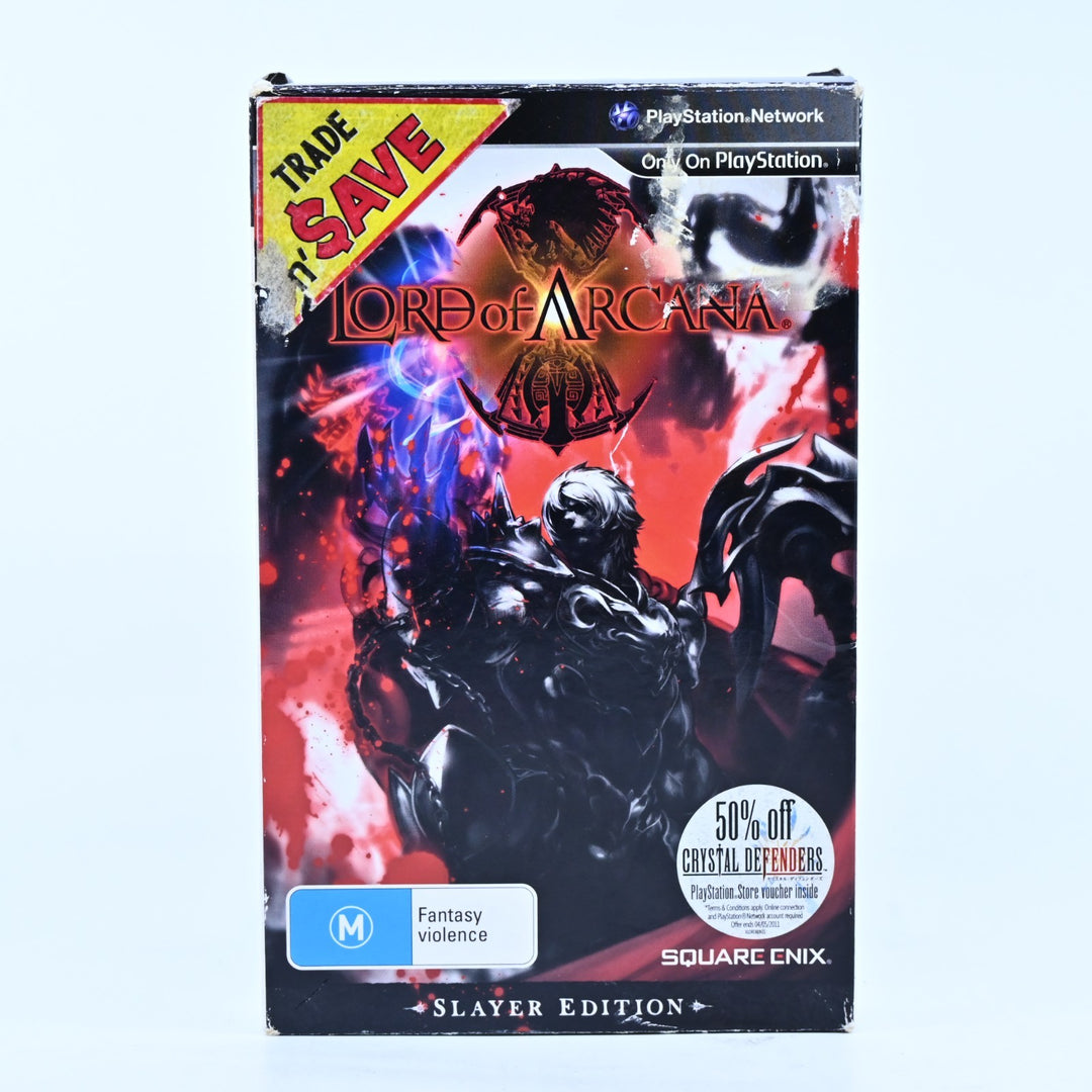 Lord of Arcana - Slayers Edition - Sony PSP Game + Manual - FREE POST!