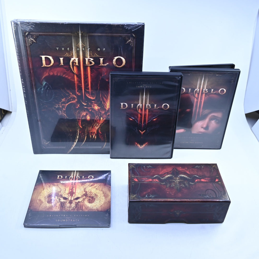 Diablo III Collector's Edition - PC Game - CODES USED / NO GAME