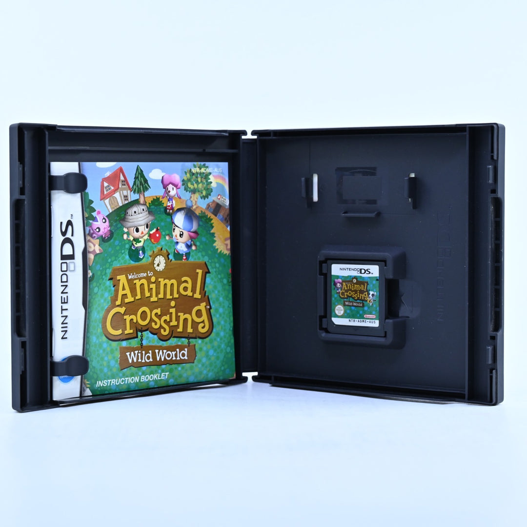 Animal Crossing Wild World - Nintendo DS Game - PAL + Manual - FREE POST!