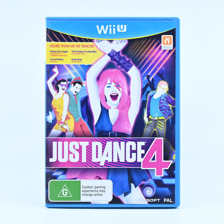 Just Dance 4 - Nintendo Wii U Game - PAL - FREE POST!