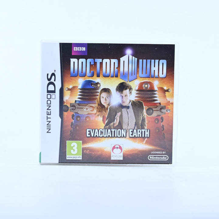 Doctor Who: Evacuation Earth - Nintendo DS Game - PAL + Manual - FREE POST!
