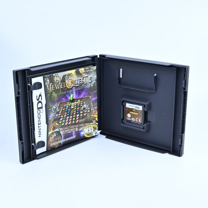 Jewel Quest 5: The Sleepless Star - Nintendo DS Game - PAL + Manual