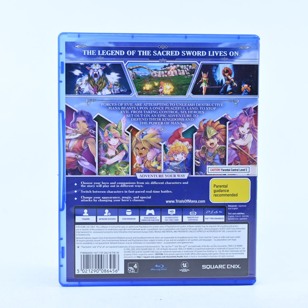 Trials of Mana - Sony Playstation 4 / PS4 Game - MINT DISC!