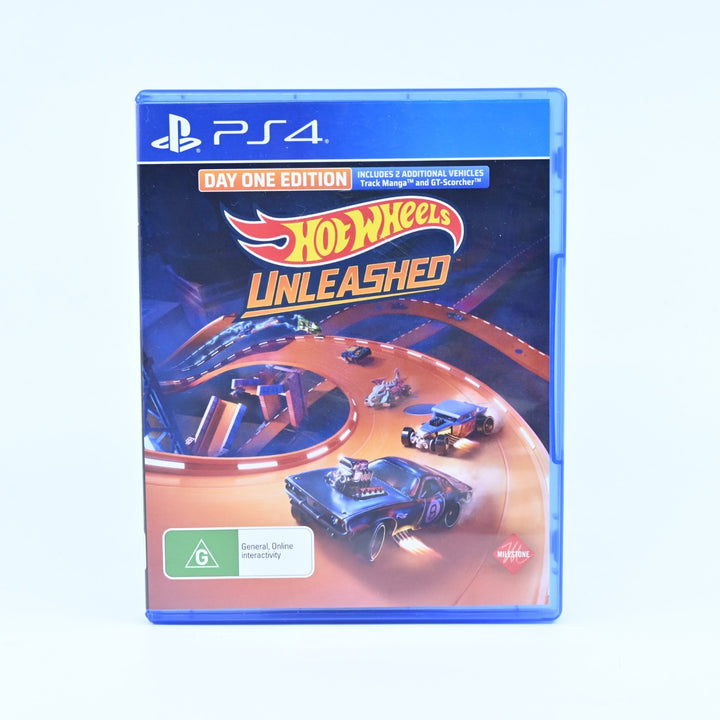 Hot Wheels Unleashed - Sony Playstation 4 / PS4 Game - MINT DISC!