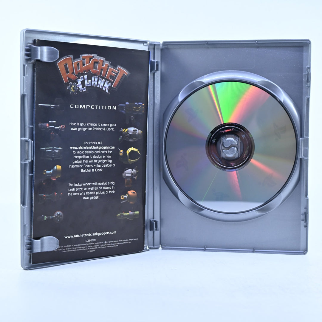 Ratchet & Clank - Sony Playstation 2 / PS2 Game + Manual - PAL - MINT DISC!