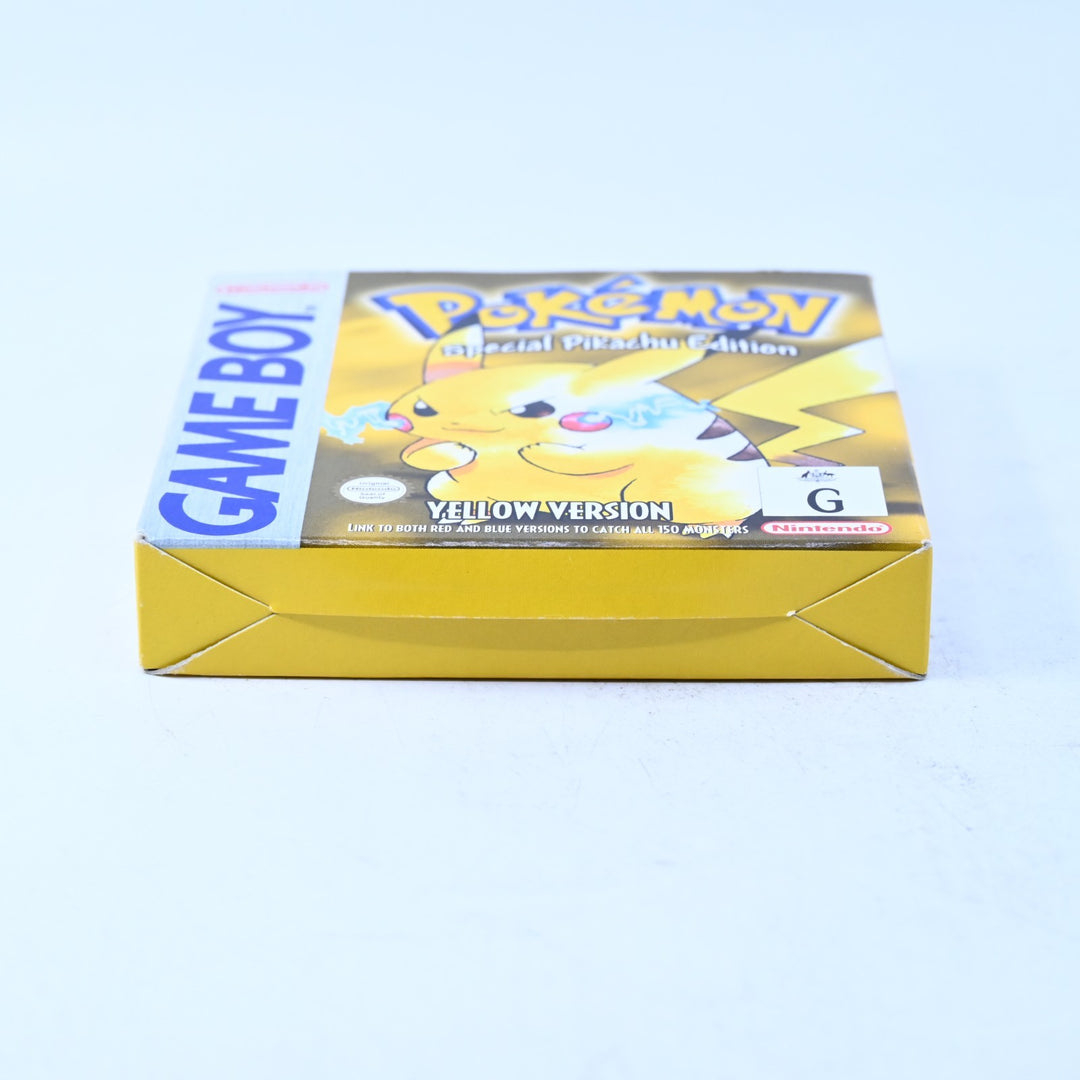Pokemon Yellow Version - Nintendo Gameboy Boxed Game - PAL - NEW SAVE BATTERY!
