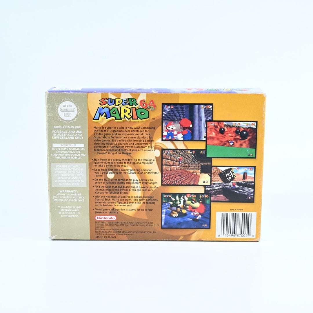 Super Mario 64 - N64 / Nintendo 64 Boxed Game - PAL - FREE POST!