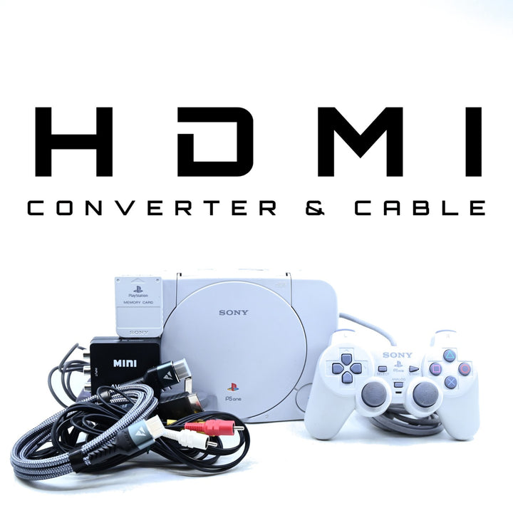 Sony Playstation 1 / PSone Console - SCPH-102 - AUS PAL - Ps One + HDMI