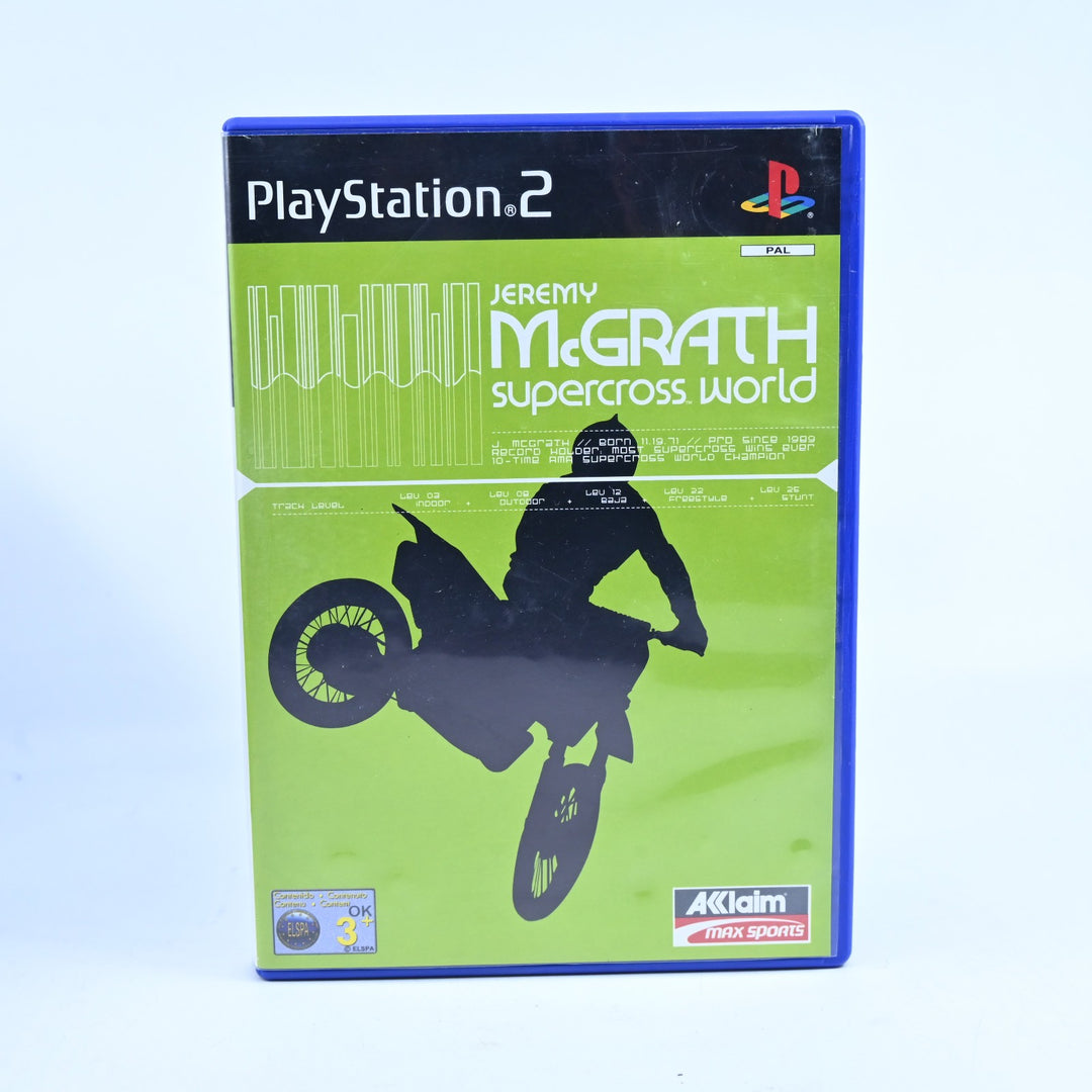 Jeremy McGrath Supercross World - Sony Playstation 2 / PS2 Game - PAL