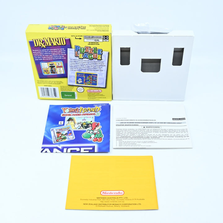 MINT! Dr. Mario & Puzzle League - Nintendo Gameboy Advance / GBA Boxed Game