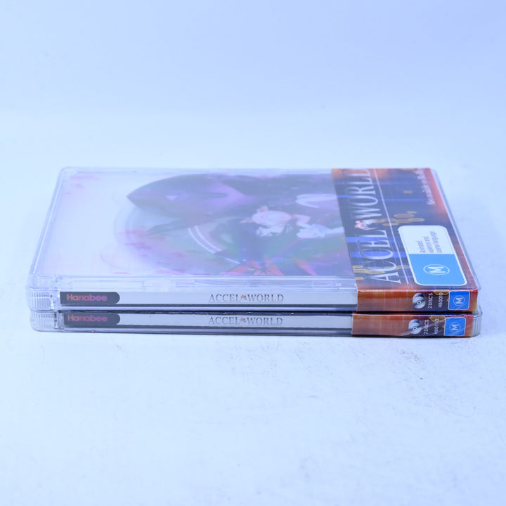 Accel World - Season 1 - Parts 1 &amp; 2 - Hanabee - Region 4 - Anime DVD SEALED!