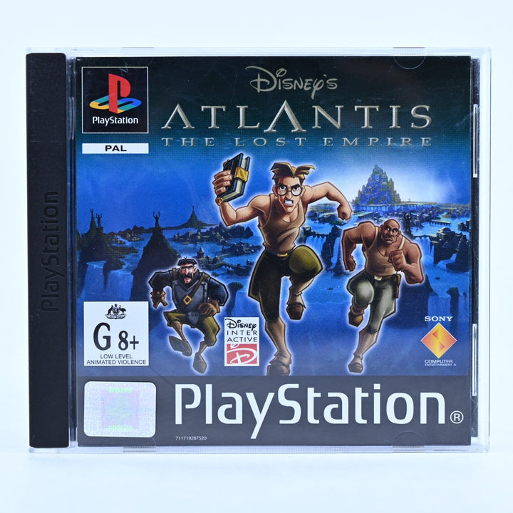 Disney's Atlantis: The Lost Empire - Sony Playstation 1 / PS1 Game + Manual