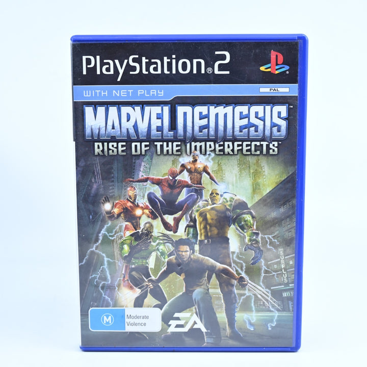 Marvel Nemesis: Rise of the Imperfects - PS2 Game - No Manual - PAL - MINT DISC!