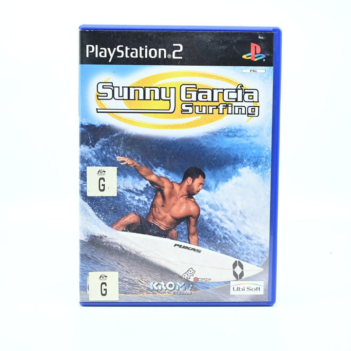 Sunny Garcia Surfing - Sony Playstation 2 / PS2 Game + Manual - PAL - MINT DISC!