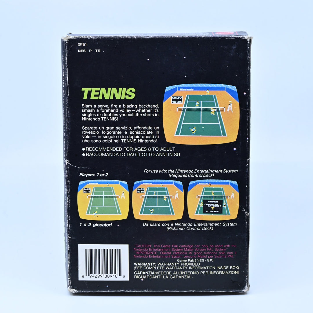 Tennis - Nintendo Entertainment System / NES Boxed Game - PAL - FREE POST!