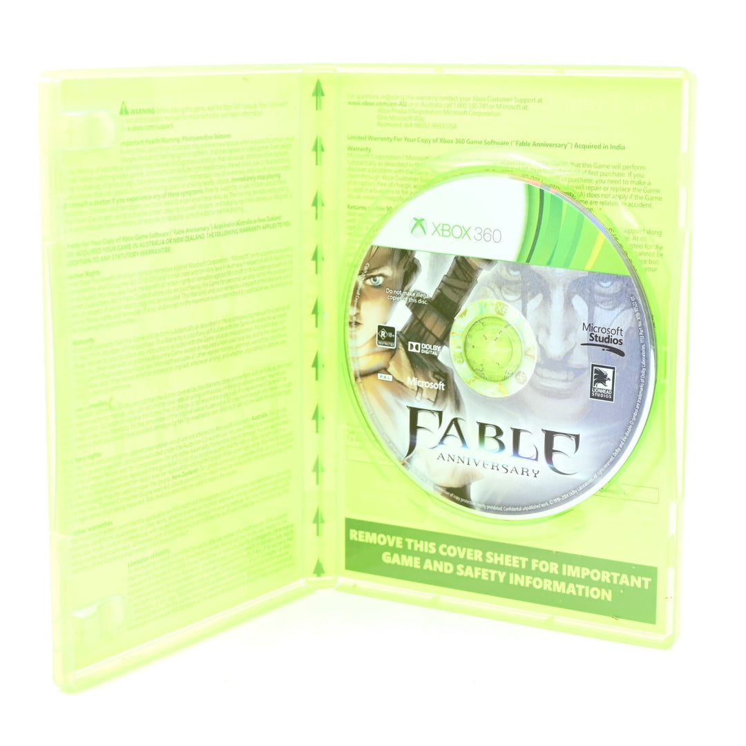 Fable Anniversary - Xbox 360 Game - AUS PAL - MINT DISC!