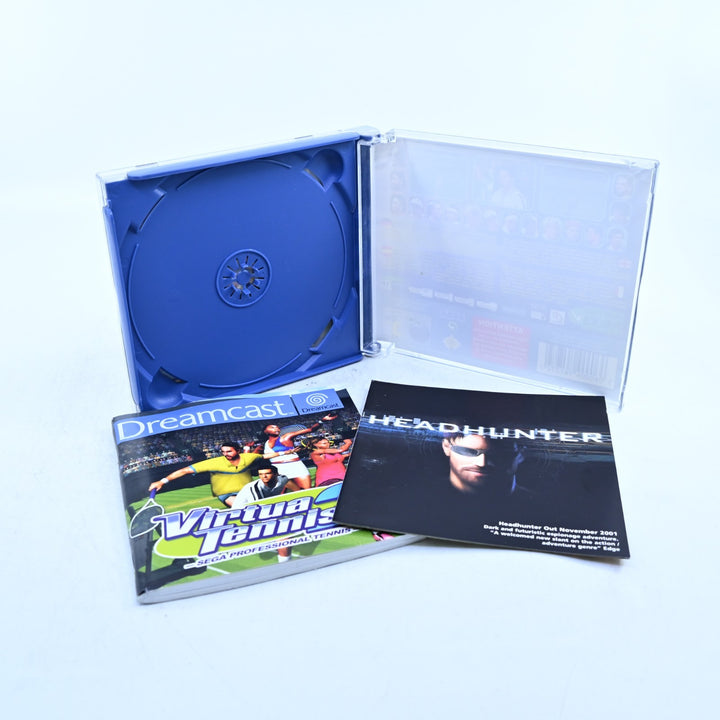 Virtua Tennis 2 - Sega Dreamcast Game + Manual - PAL - MINT DISC!