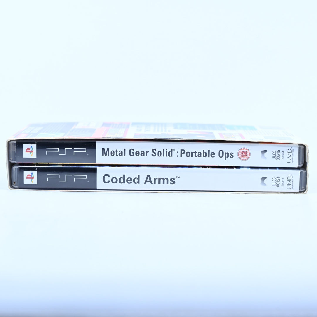 Metal Gear Solid: Portable Ops & Coded Arms - Double Pack - Sony PSP Game