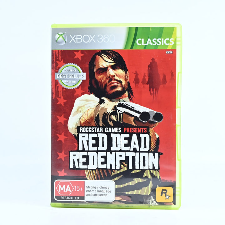 Red Dead Redemption - Xbox 360 Game + Manual + Map - PAL - FREE POST!